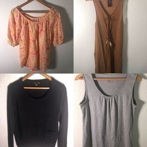 Lot‎ of 4 Variety Women's Tops Size Medium